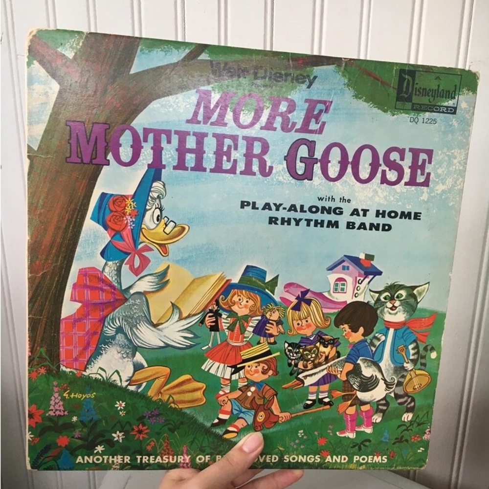 1962 Walt Disney More Mother goose vinyl record